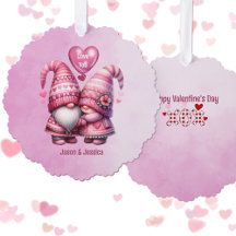 Pink Gnome Valentine