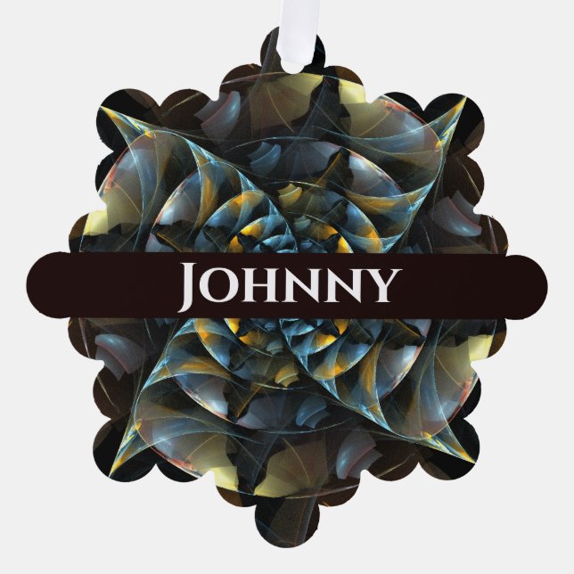 Adorno De Papel PinWheeler Abstract Art (Anverso)