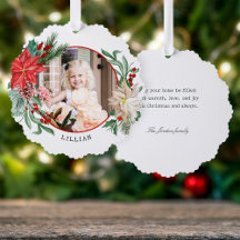 Poinsettia colorida, foto de Pine & Berries