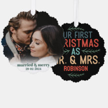 Primeras fiestas navideñas y acentos feriados casa