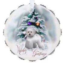 Regalos de Navidades de Bichon Frise