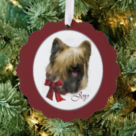 Adorno De Papel Regalos de Navidades de Briard