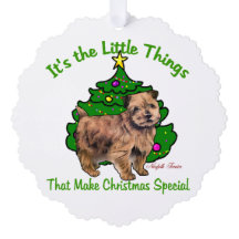 Regalos de Navidades de Norfolk Terrier