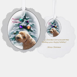 Adorno De Papel Regalos de Navidades de Schnoodle