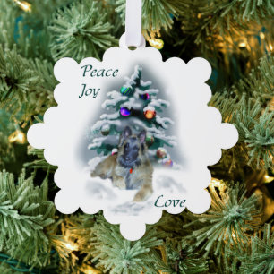 Adorno De Papel Regalos de Navidades de Tervuren de Bélgica
