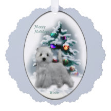 Regalos de Navidades de West Highland White Terrie