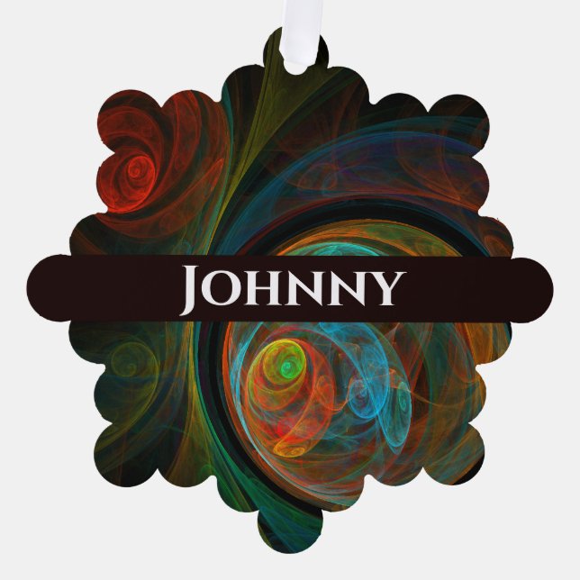 Adorno De Papel Renacimiento Resumen de arte (Anverso)