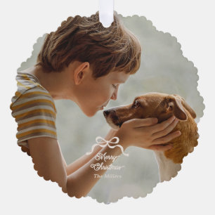 Adorno De Papel Retro moderno de moda inunda a Navidades de fotogr