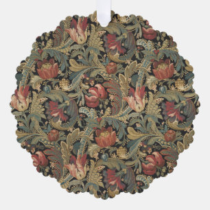Adorno De Papel Rico Tapiz floral Brocade Damask