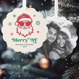 Adorno De Papel Santa fresca fresca de arándanos de sol estrellas