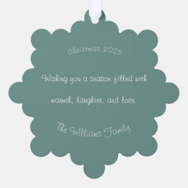 Adorno De Papel Scandinavian Merry Christmas Typography