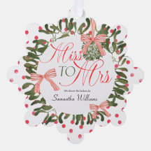 Srta. Coquette Bow Mistletoe Bridal Shower