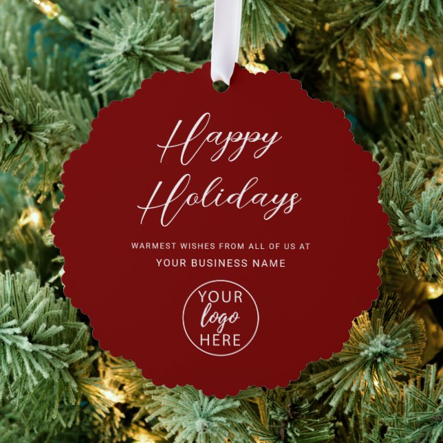 Adorno De Papel Vacaciones para Navidades de negocios (Insitu (árbol))