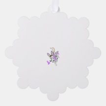 Vector de tatuaje de hadas de mariposa - Arte flor