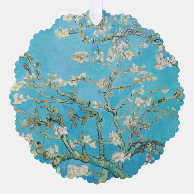 Adorno De Papel Vincent van Gogh - Almond Blossom (Anverso)