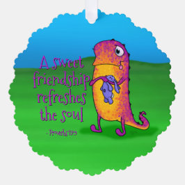 Adorno De Papel Viola, adorno