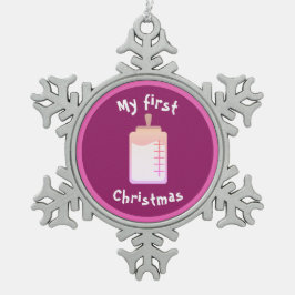 Adorno De Peltre Tipo Copo De Nieve 1.ᵉʳ adorno navideño de dalDesignNZ