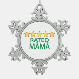 Adorno De Peltre Tipo Copo De Nieve 5 Star Māmā