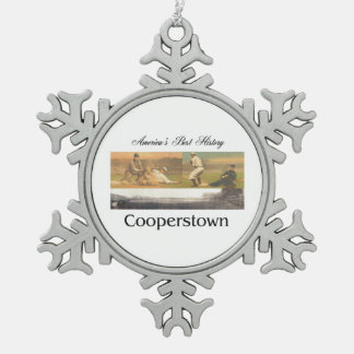Adorno De Peltre Tipo Copo De Nieve ABH Cooperstown