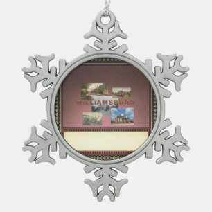 Adorno De Peltre Tipo Copo De Nieve ABH Williamsburg