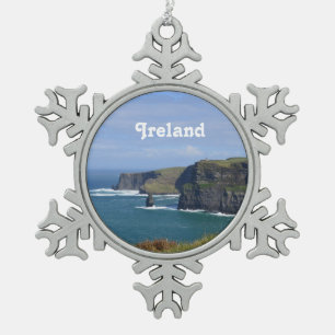 Adorno De Peltre Tipo Copo De Nieve Acantilados imponentes de Moher