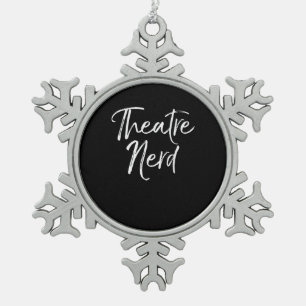 Adorno De Peltre Tipo Copo De Nieve Actriz actriz actriz de Lover Actress Nerd