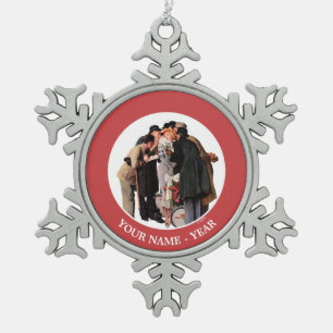 Adorno De Peltre Tipo Copo De Nieve Actriz joven de Hollywood