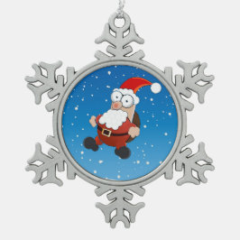 Adorno De Peltre Tipo Copo De Nieve adorno