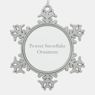 Adorno De Peltre Tipo Copo De Nieve Adorno de Copo de Nieve de Peltre