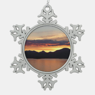 Adorno De Peltre Tipo Copo De Nieve Alaskan Sunset I Beautiful Alaska Photography