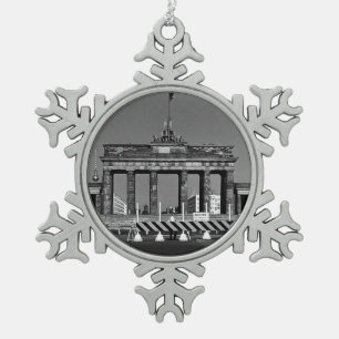 Adorno De Peltre Tipo Copo De Nieve Alemania antigua Berlín Puerta de Brandeburgo