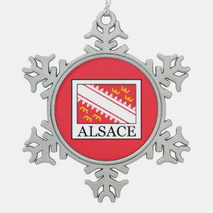 Adorno De Peltre Tipo Copo De Nieve Alsacia