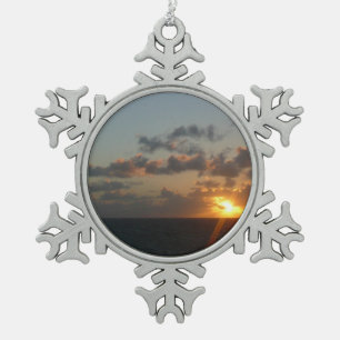 Adorno De Peltre Tipo Copo De Nieve Amanecer sobre San Juan I Puerto Rico