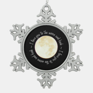 Adorno De Peltre Tipo Copo De Nieve Ámele a la luna