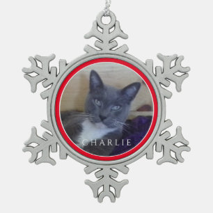 Adorno De Peltre Tipo Copo De Nieve AMOR POR LAS MASCOTAS Adorno de peltre copo de nie