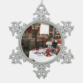 Adorno De Peltre Tipo Copo De Nieve añada su hbvm de las fotos