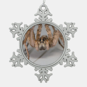 Adorno De Peltre Tipo Copo De Nieve Araña de lobo