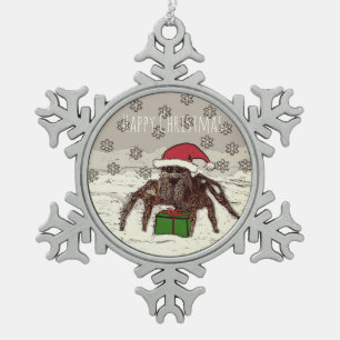 Adorno De Peltre Tipo Copo De Nieve Araña feliz