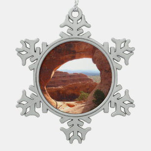 Adorno De Peltre Tipo Copo De Nieve Arco de partición I en el Parque Nacional Arches