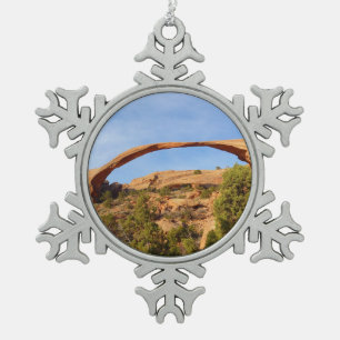 Adorno De Peltre Tipo Copo De Nieve Arco Paisaje en el Parque Nacional Arches