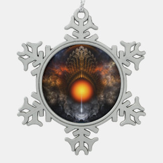 Adorno De Peltre Tipo Copo De Nieve Aroma de arte fractal orb de ensueño ornamento de