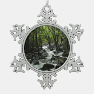 Adorno De Peltre Tipo Copo De Nieve Arroyo Bridalveil en el Parque Nacional Yosemite