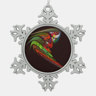 Adorno De Peltre Tipo Copo De Nieve Arte abstracto de Chameleon