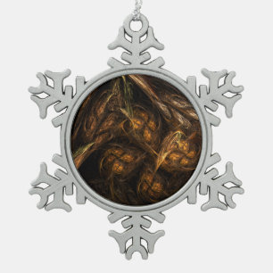 Adorno De Peltre Tipo Copo De Nieve Arte abstracto de la Madre Tierra