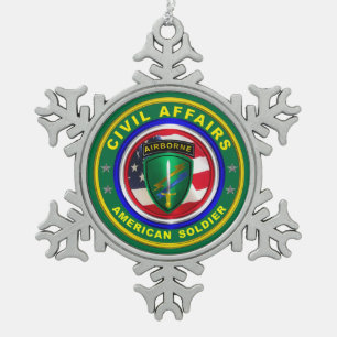 Adorno De Peltre Tipo Copo De Nieve Asuntos Civiles Navidad 