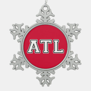 ADORNO DE PELTRE TIPO COPO DE NIEVE ATL