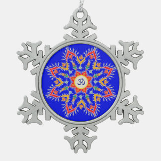 Adorno De Peltre Tipo Copo De Nieve Atontando, estaño, ornamento de "Sn'owm'flakes"