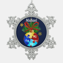 Autismo Navidades bauble