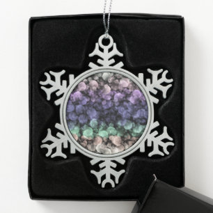 Adorno De Peltre Tipo Copo De Nieve Bandera de orgullo Uingender Groovy Boho Burbujas