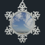 Adorno De Peltre Tipo Copo De Nieve Bethany Beach II<br><div class="desc">Algunas playas de la costa este están llenas de gente y edificios y otras están llenas de naturaleza. Aquí hay una simple foto de una playa tranquila en Delaware,  Bethany Beach,  durante la temporada baja de abril. Esta foto también aparece en el papel panorámico "Bethany Beach II" de MLeWallpapers.com.</div>